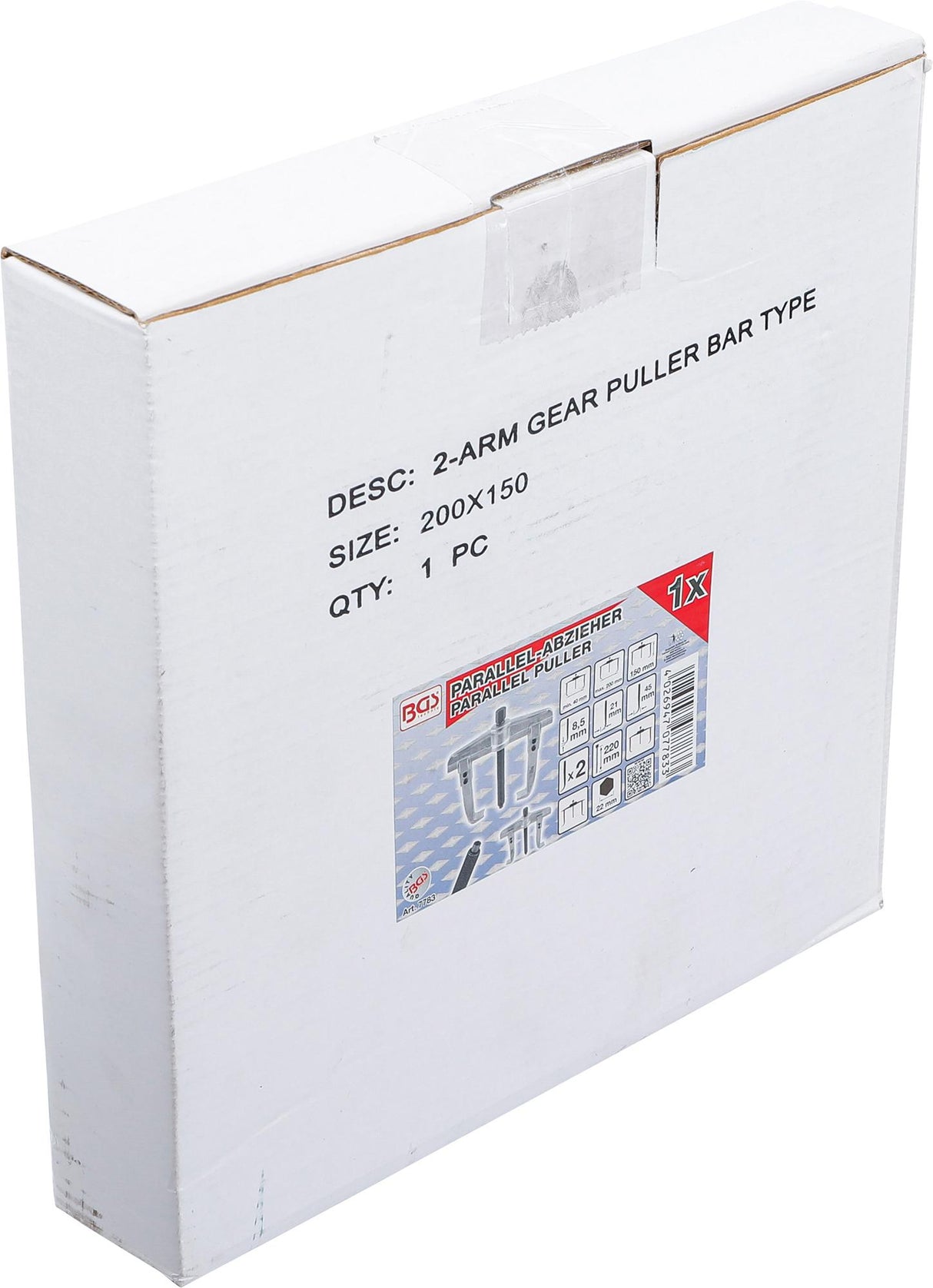 PARALLEL PULLER, FINE THREAD, 2-LEGS | 40 - 200 MM (7783)