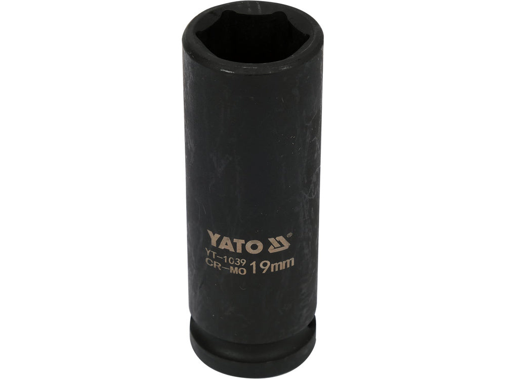 IMPACT SOCKET DEEP 1/2"X19MM (YT-1039)