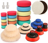 GRINDING, POLISHING, WAXING, SEALING GLAZE KIT | 29 PCS. (P29A)