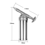 MINI GREASE GUN WITH NEEDLE NOZZLE | STAINLESS STEEL | 85 CM³ (GG3MA)