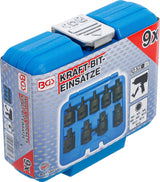 IMPACT BIT SOCKET SET | 12.5 MM (1/2") DRIVE | SPLINE (FOR XZN) M4 - M16 | 9 PCS. (5487)