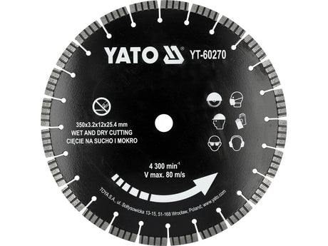 DISC FOR CUTTER 350MM (YT-60270)