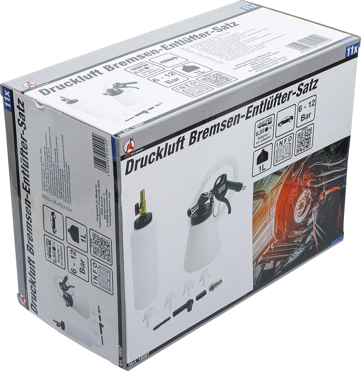 AIR BRAKE BLEEDER - SET | 11 PCS. (18087)