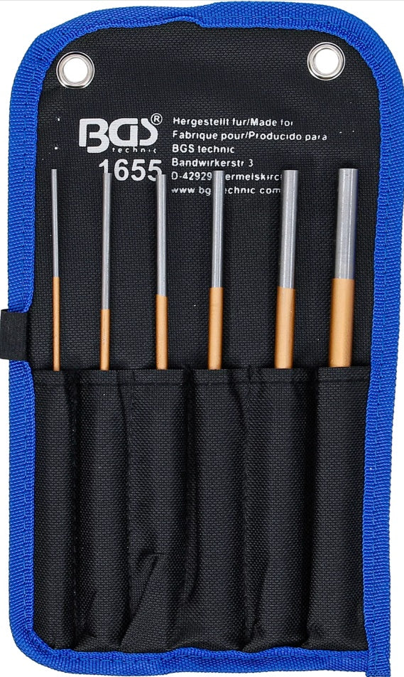 PIN PUNCH SET | 200 MM | 3 - 10 MM | 6 PCS. (1655)