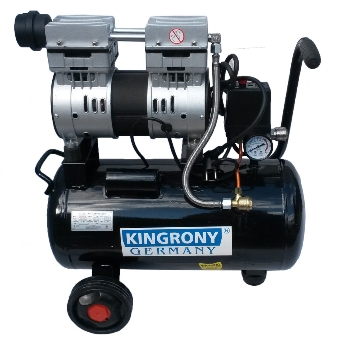 SILENT AIR COMPRESSOR | OIL-FREE | 18L/1.0HP/140 L/MIN (LXU-75018L)
