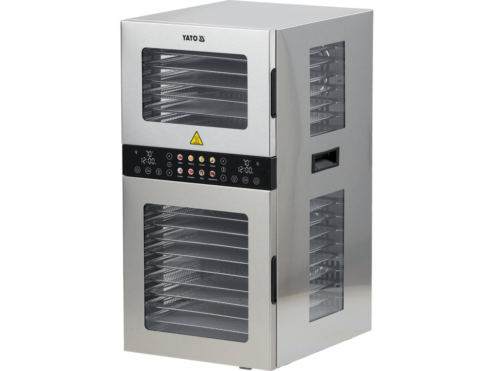 FOOD DEHYDRATOR: MUSHROOMS / BERRIES / FRUITS, ETC. | 20 TRAYS | 1500W (YG-16001)