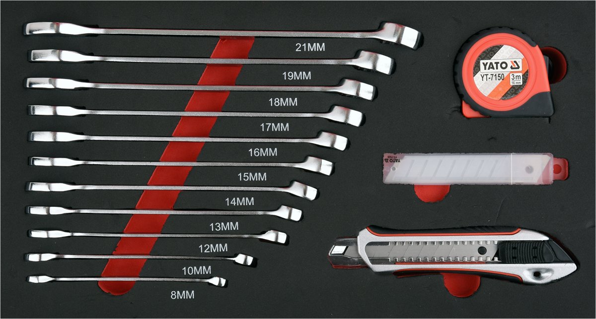TOOL TROLEY 3 PARTS WITH TOOLS (YT-09104)