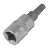 BIT PRESSED INTO 1/4" SOCKET T30 WITHOUT HOLE (VG-14BT30)