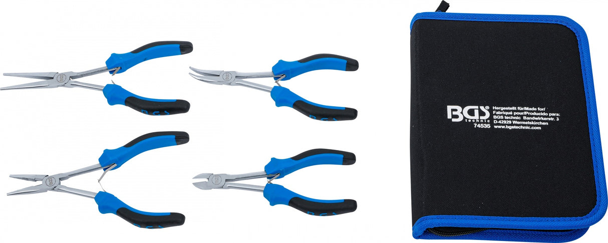 ELECTRONIC PLIERS SET | EXTRA LONG | 4 PCS. (74535)