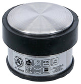 FLOOR DOOR STOP | STAINLESS STEEL | 90X70 MM | 2 KG (85550)