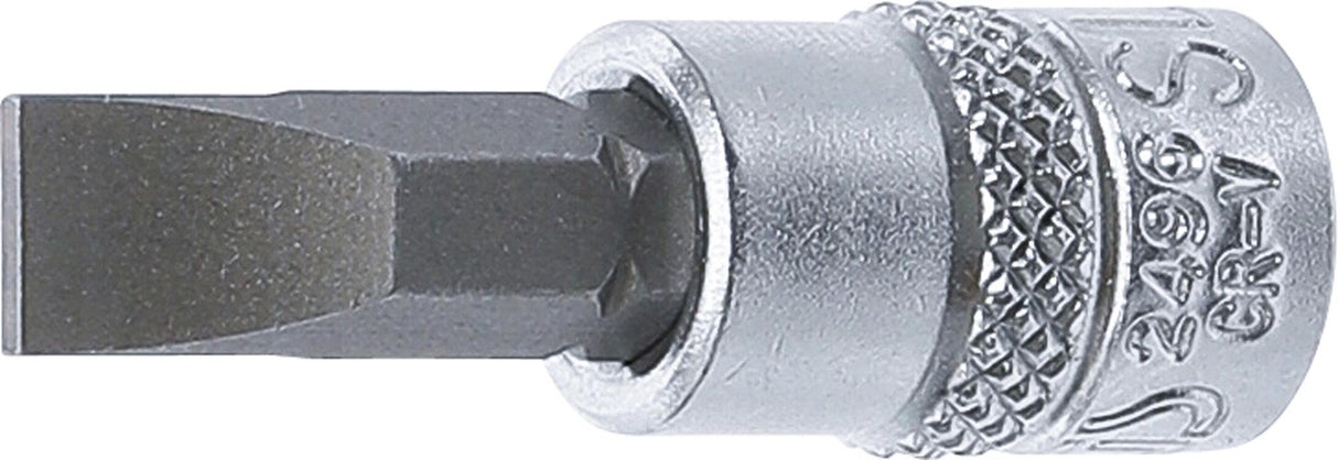 BIT SOCKET | 6.3 MM (1/4") DRIVE | SLOT SL 7 MM (2496)