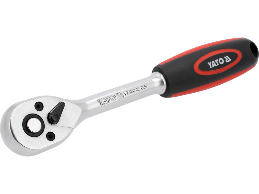 STRAIGHT RATCHET HANDLE 3/8" 90T (YT-03242)