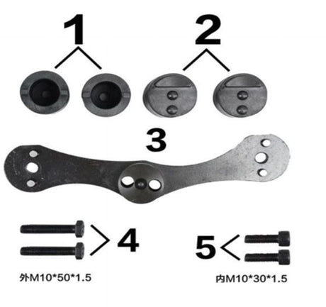 SHAFT LOCKING TOOL IN CORRECT POSITION | BMW N47, B47 AND B48 (SK15647)