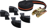 RATCHET TIE DOWN STRAP | WITH 4 PROTECTIVE JAWS | 5 M X 25 MM (3554)