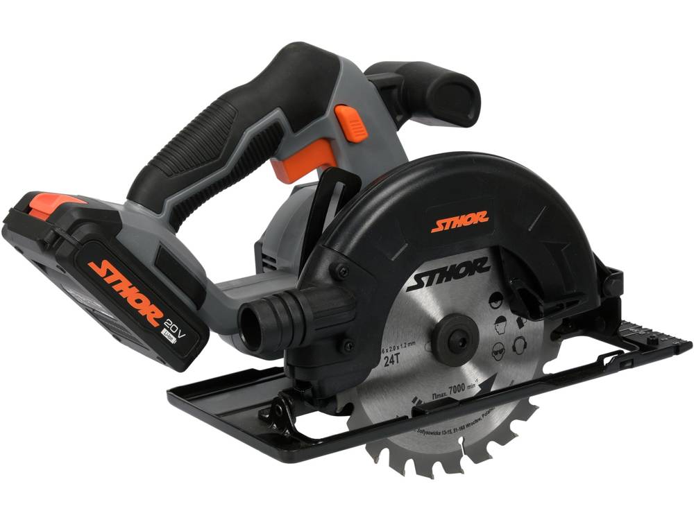 CIRCULAR SAW 20V 165MM - 2AH (78133)