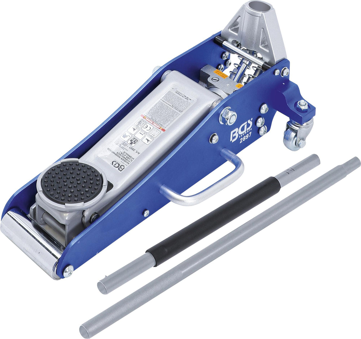 FLOOR JACK | HYDRAULIC | ALUMINIUM-STEEL CONSTRUCTION | 1.5 T (2897)