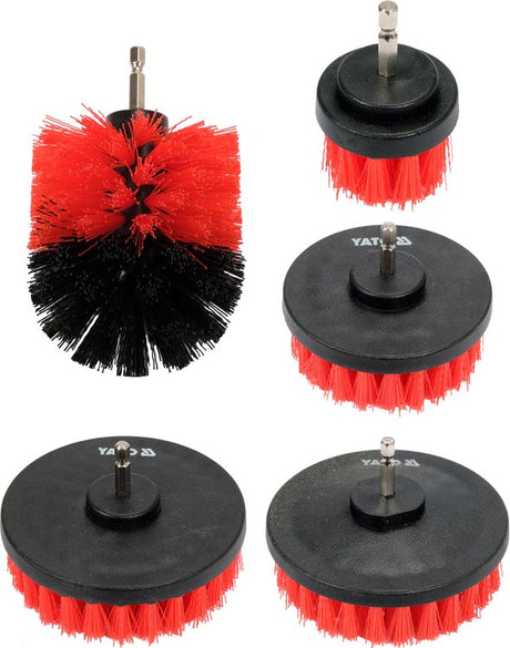 5PCS SCRUBBING BRUSH HEX SHANK (YT-47777)