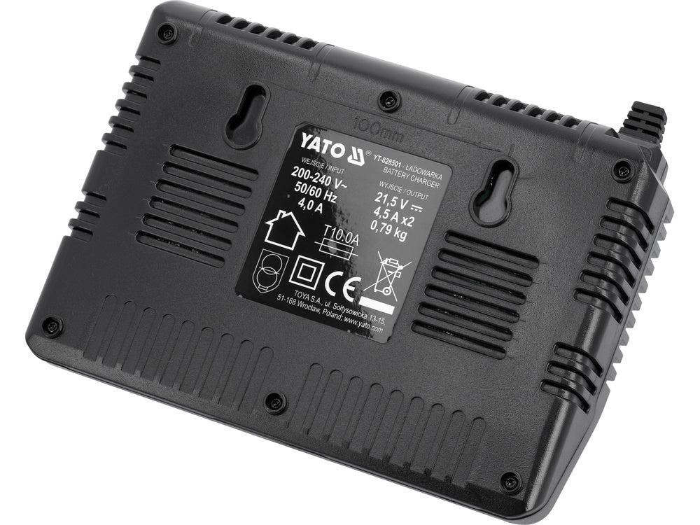 INTELIGENT DOUBLE CHARGER 18V 4.5A (YT-828501)