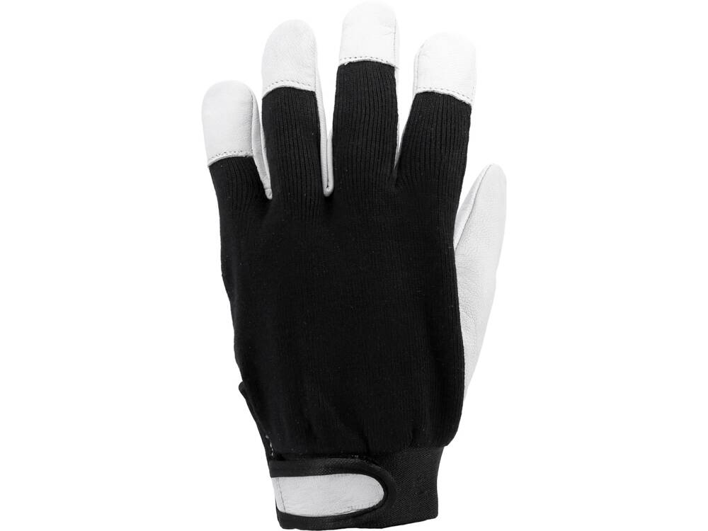 LEATHER ASSEMBLY GLOVES SIZE 9 BLACK (YT-746391)
