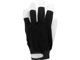 LEATHER ASSEMBLY GLOVES SIZE 9 BLACK (YT-746391)