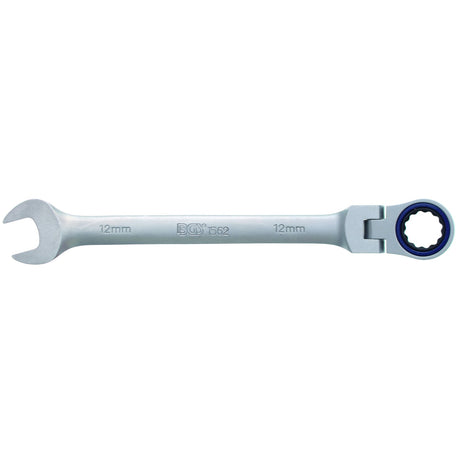 FLEX HEAD RATCHET WRENCH 72 TEETH CR-V 12 MM (1562)