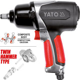 PNEUMATIC IMPACT WRENCH 1/2" 680NM (YT-09524)