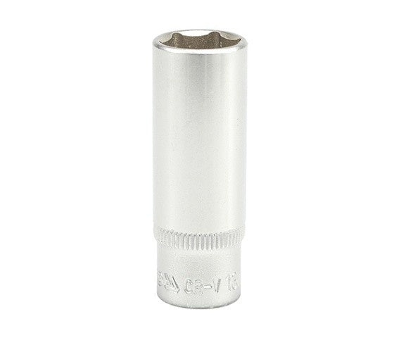 SOCKET 13MM 1/4" 6PT CV DEEP (YT-1424)