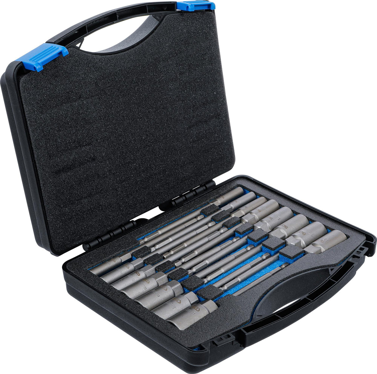 SOCKET SET, HEXAGON | EXTRA LONG | 6.3 MM (1/4") DRIVE | FOR ELECTRIC DRILLS | 5.5 - 19 MM | 15 PCS. (70147)