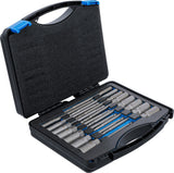 SOCKET SET, HEXAGON | EXTRA LONG | 6.3 MM (1/4") DRIVE | FOR ELECTRIC DRILLS | 5.5 - 19 MM | 15 PCS. (70147)