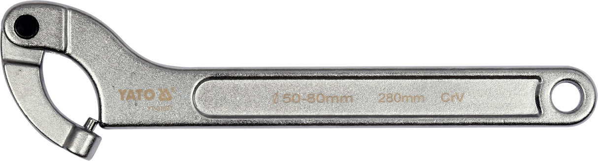 FLEXIBLE HOOK PIN WRENCHES 50-80 MM (YT-01677)