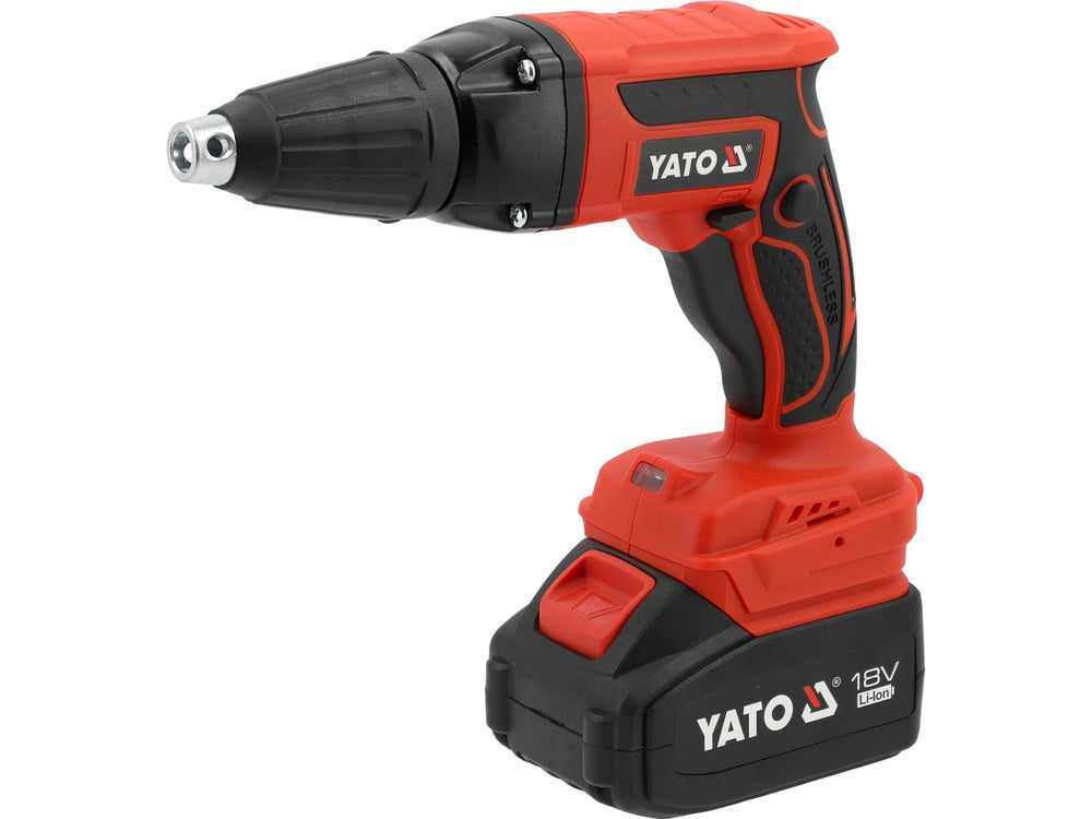 DRYWALL SCREWDRIVER 18V - BATTERY 4 AH (YT-82075)