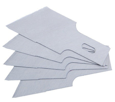 SPARE SCRAPER BLADE SET, FOR BGS 364 | 0.6 X 16 MM X 53° | 5 PCS. (364-16X53)
