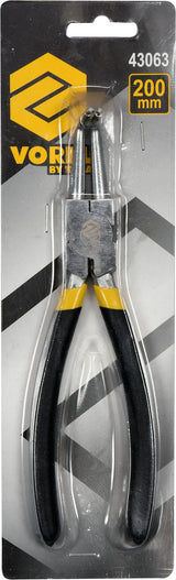 CIRCLIP PLIERS, INTERNAL BENT 200MM (43063)