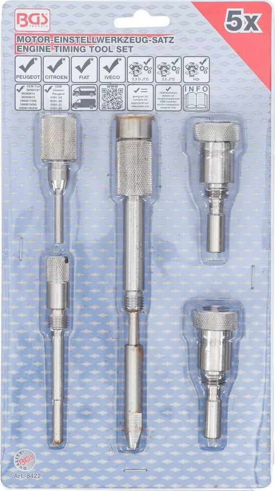 ENGINE TIMING TOOL SET | FOR FIAT DUCATO, PEUGEOT BOXER, CITROËN JUMPER 2.3 D JTD, 3.0 JTD, HDI (8422)