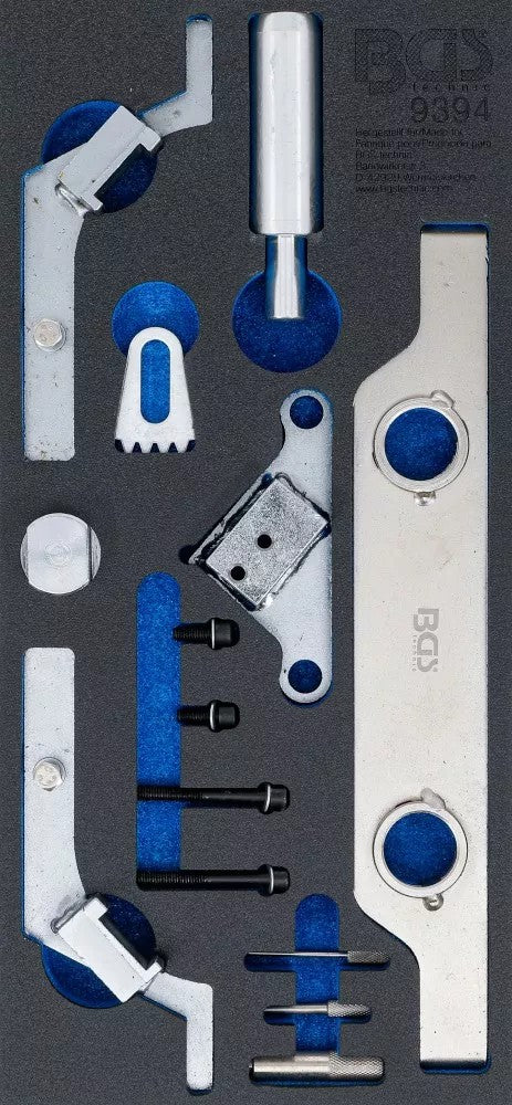 TOOL TRAY 1/3: ENGINE TIMING TOOL SET | FOR OPEL (VAUXHALL), SAAB, CHEVROLET 2.0L / 2.4L (9394)
