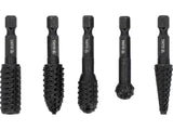 5 PCS ROTARY FILES FOR WOOD SET HEX (YT-61747)