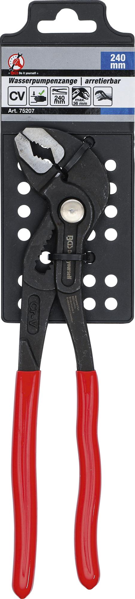 WATER PUMP PLIERS | LOCKING TYPE | 240 MM (75207)