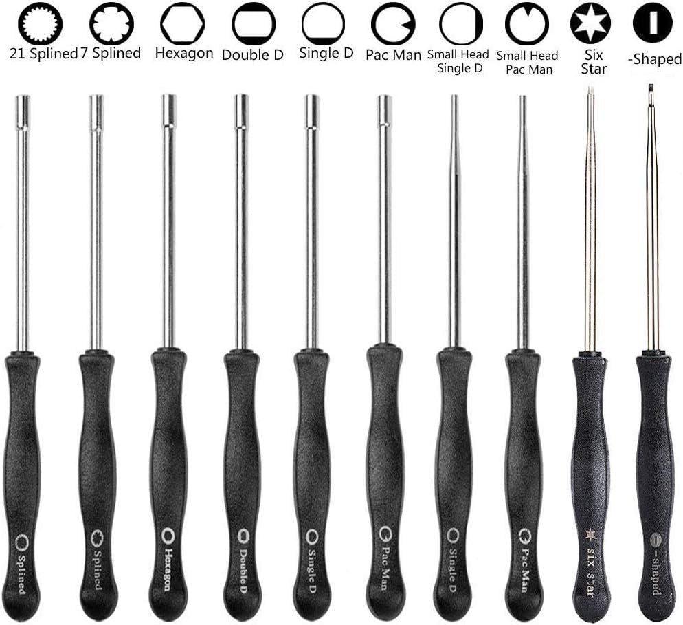PRECISION SCREWDRIVER TOOL SET | FOR CARBURETOR ETC. | 10 PCS. (CAT10)