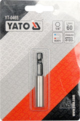 MAGNETIC SCREWDRIVER BIT HOLDER 1/4 (YT-0465)