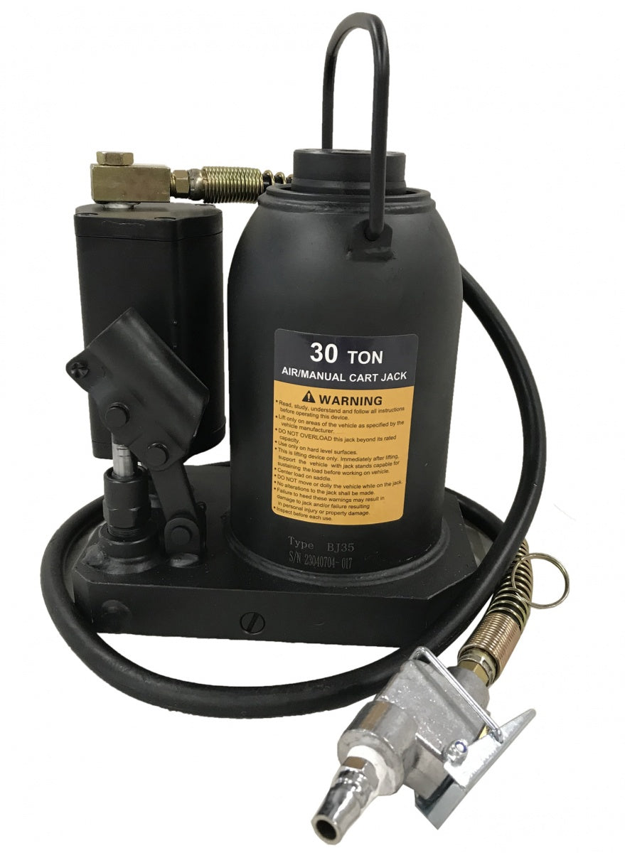 PNEUMATIC HYDRAULIC JACK | HEAVY DUTY | 245-475 MM | 30 T (BJ35)