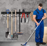 WALL-MOUNT TOOL HOLDERS (WITHOUT TOOLS) | 20 HOOKS | 4 PCS. X 40 CM | 160 CM (TH64)