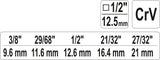 STEP WRENCH 1/2" (YT-03316)