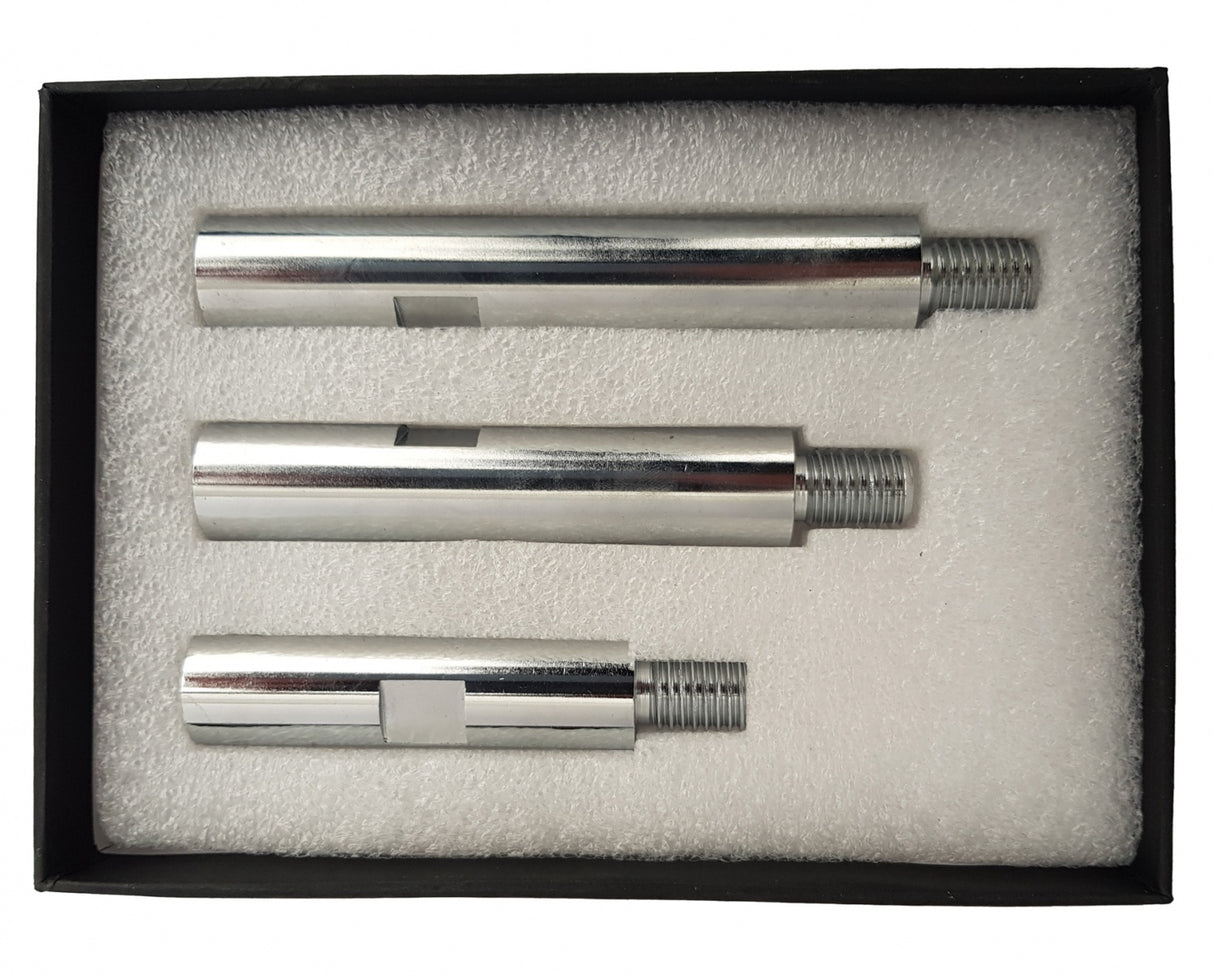 EXTENSION BAR SET FOR VELCRO PADS | 75 / 100 / 125 MM | M14 | 3 PCS. (REB3)