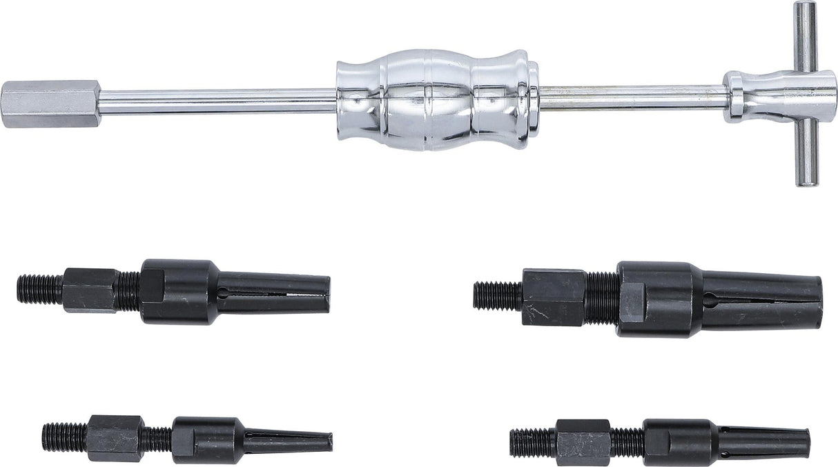 BLIND HOLE BEARING PULLER SET WITH SLIDE HAMMER | 5 PCS. (8598)