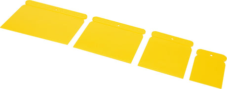 JAPANESE SPATULAS | PLASTIC | 50/73/98/118 MM | 4 PCS. (05950)