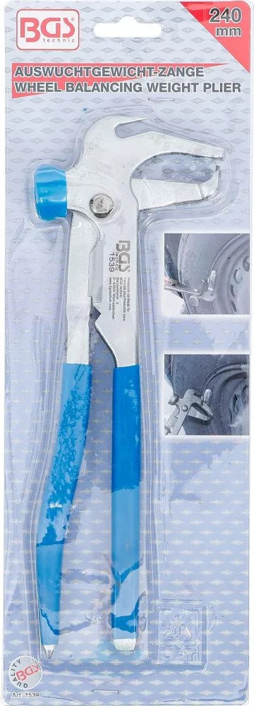 WHEEL BALANCING WEIGHT PLIERS | 240 MM (1539)