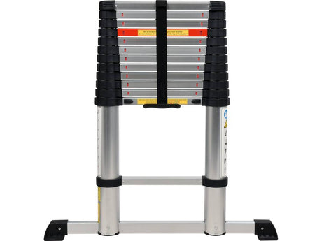 ALU TELESCOPIC LADDER 3,8M 13STEPS (17701)