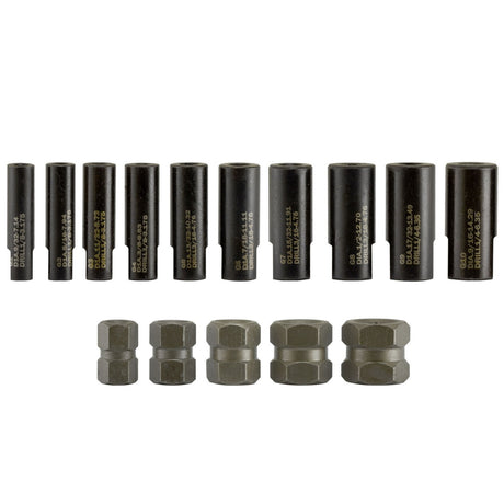BROKEN BOLT EXTRACTOR/REMOVER SET 25 PCS. (8462EP)