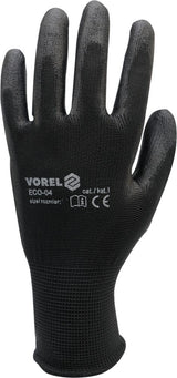 WORKING GLOVES, BLACK 10" (12 PAIRS) (74078)