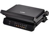 ELECTRIC GRILL, WAFFLE MAKER 2IN1 2000W, LED CONTROL PANEL (67440)